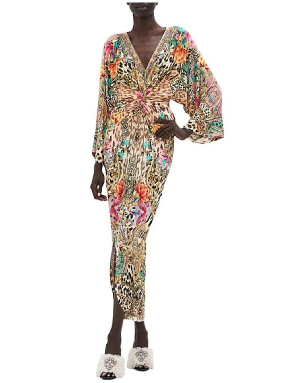 Camilla *NEW* Queen Atlantis Long Split Front Twist Dress